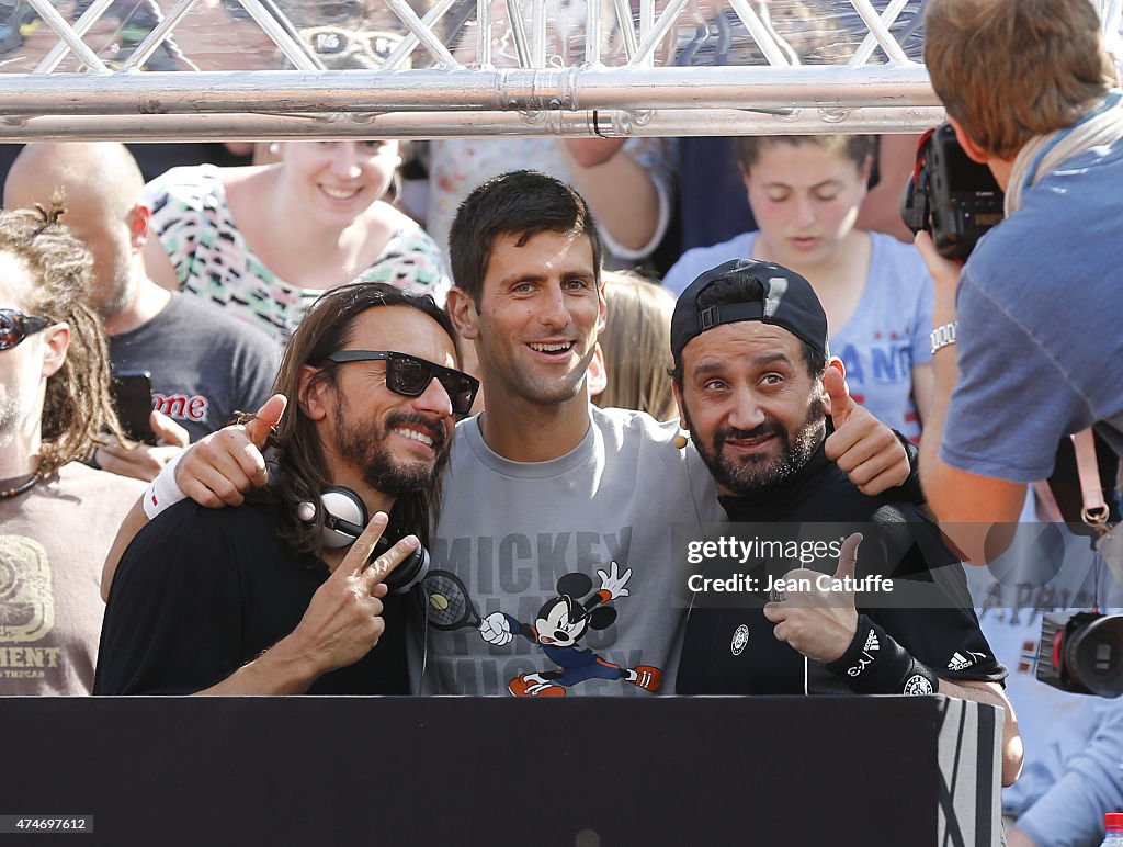 Kids Day at French Open 2015