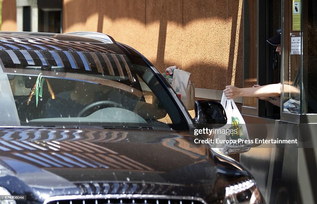 Iker Casillas Sighting In Madrid - May 24