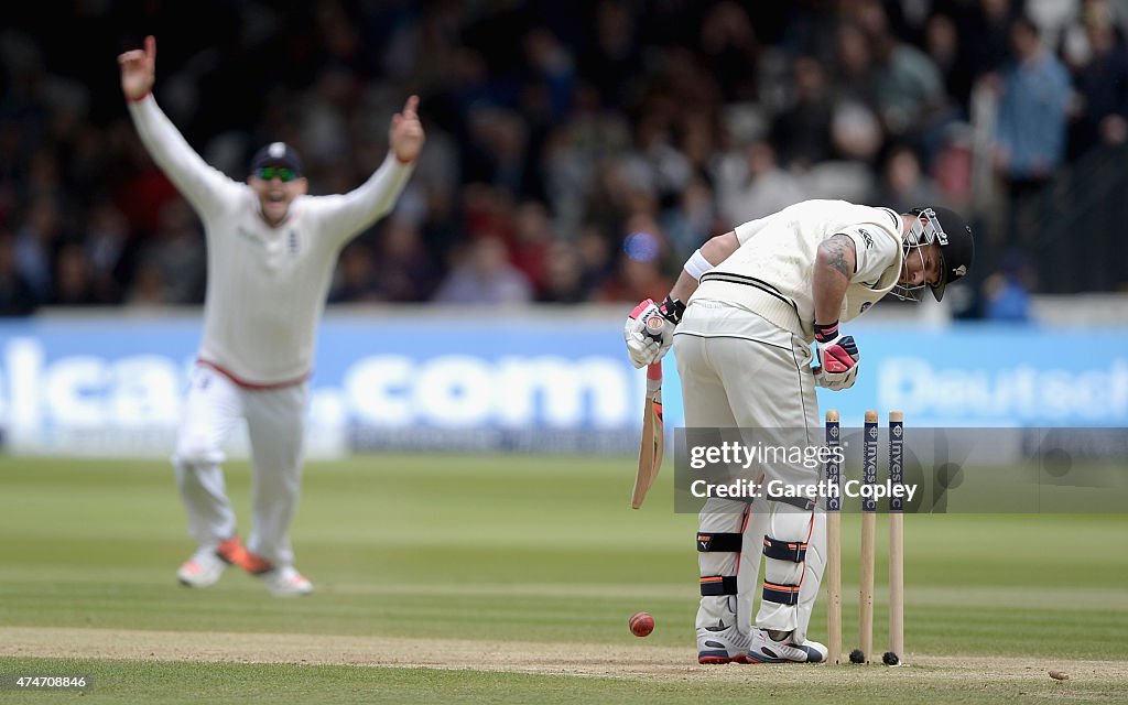 England v New Zealand: 1st Investec Test - Day Five