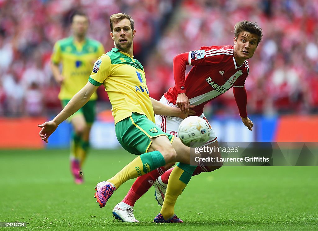 Middlesbrough v Norwich City - Sky Bet Championship Playoff Final