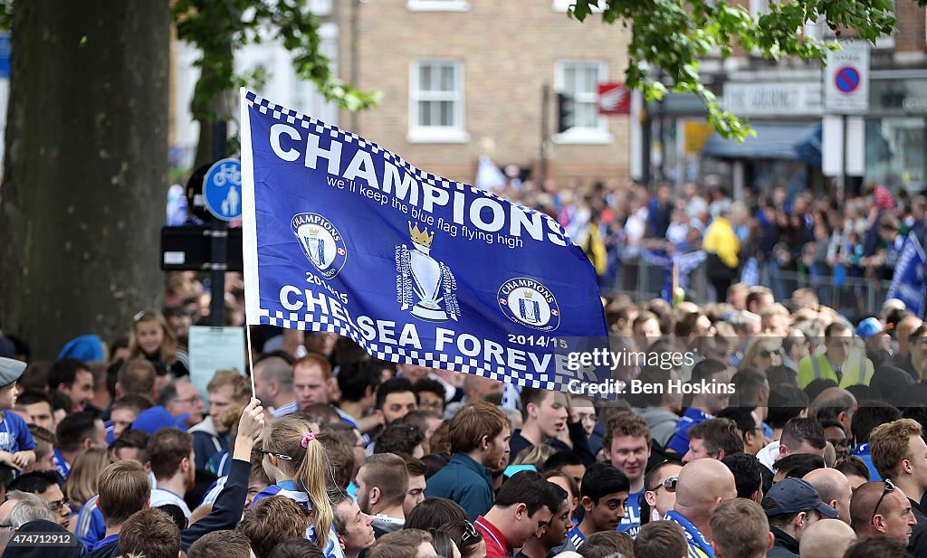 Chelsea FC Premier League Victory Parade