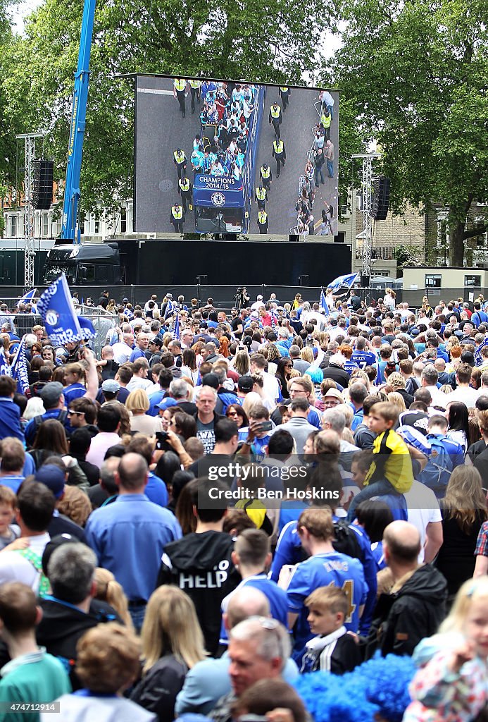 Chelsea FC Premier League Victory Parade