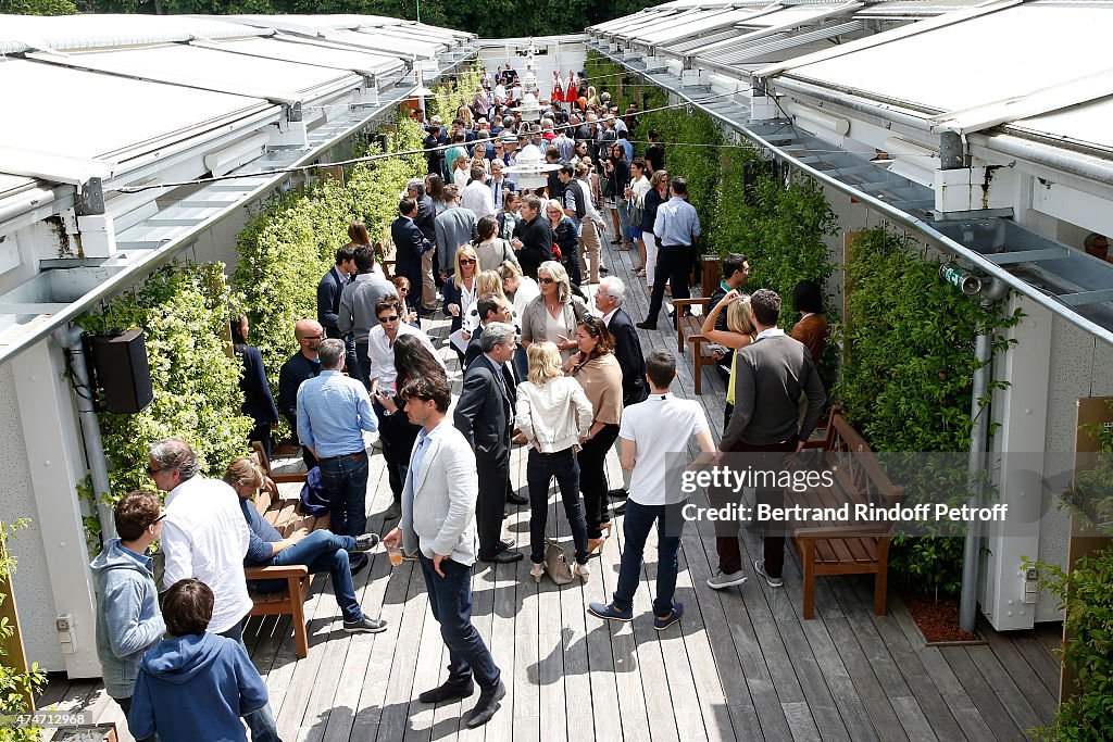 Celebrities At French Open 2015  - Day Two