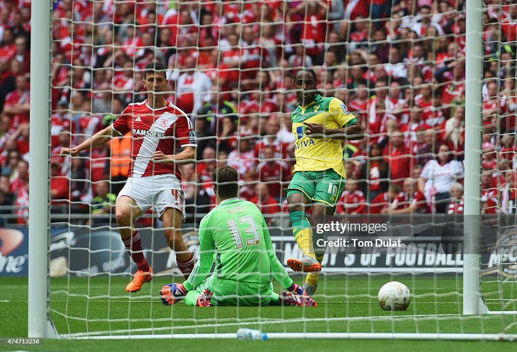 Middlesbrough v Norwich City - Sky Bet Championship Playoff Final