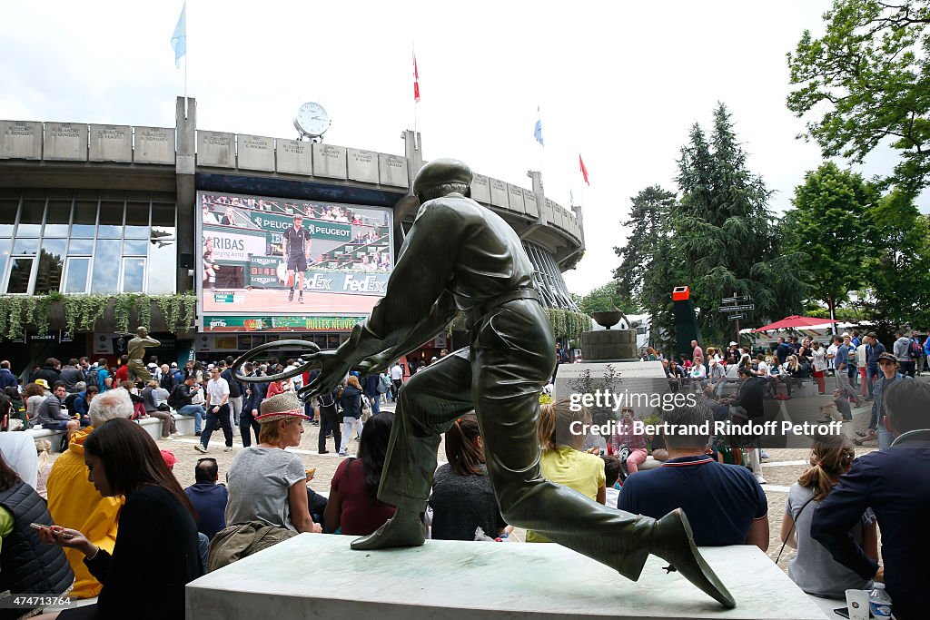 Celebrities At French Open 2015  - Day Two