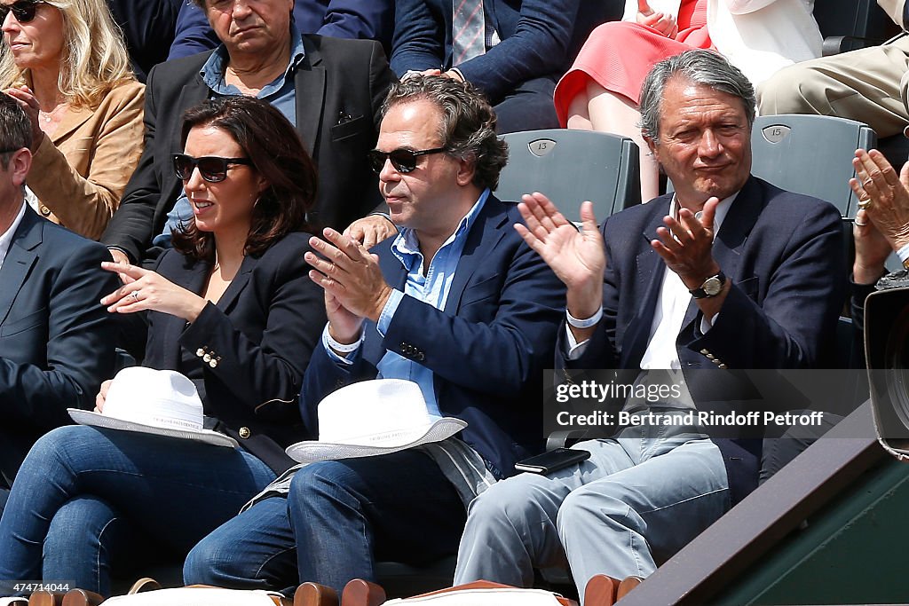 Celebrities At French Open 2015  - Day Two