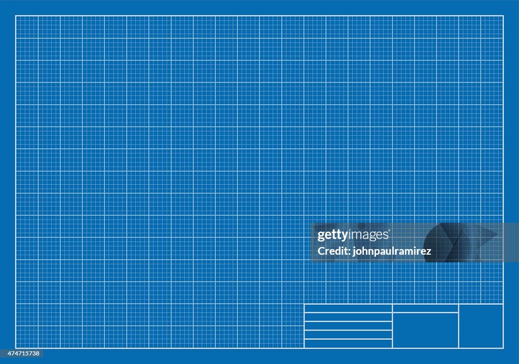 Drafting Blueprint Grid Architecture High-Res Vector Graphic - Getty Images