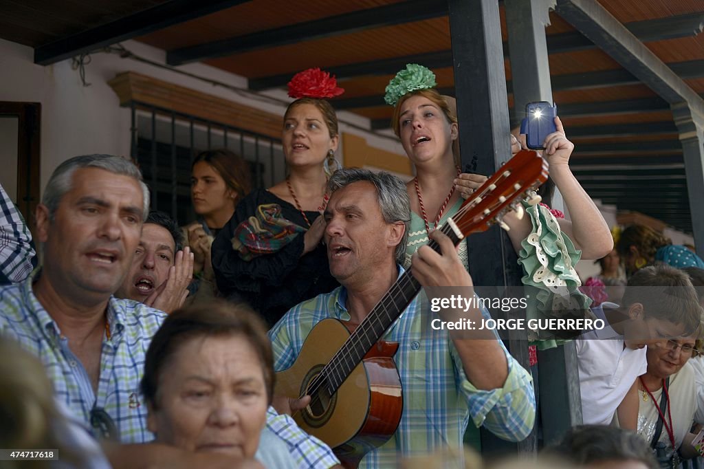 SPAIN-RELIGION-PILGRIMAGE-ROCIO