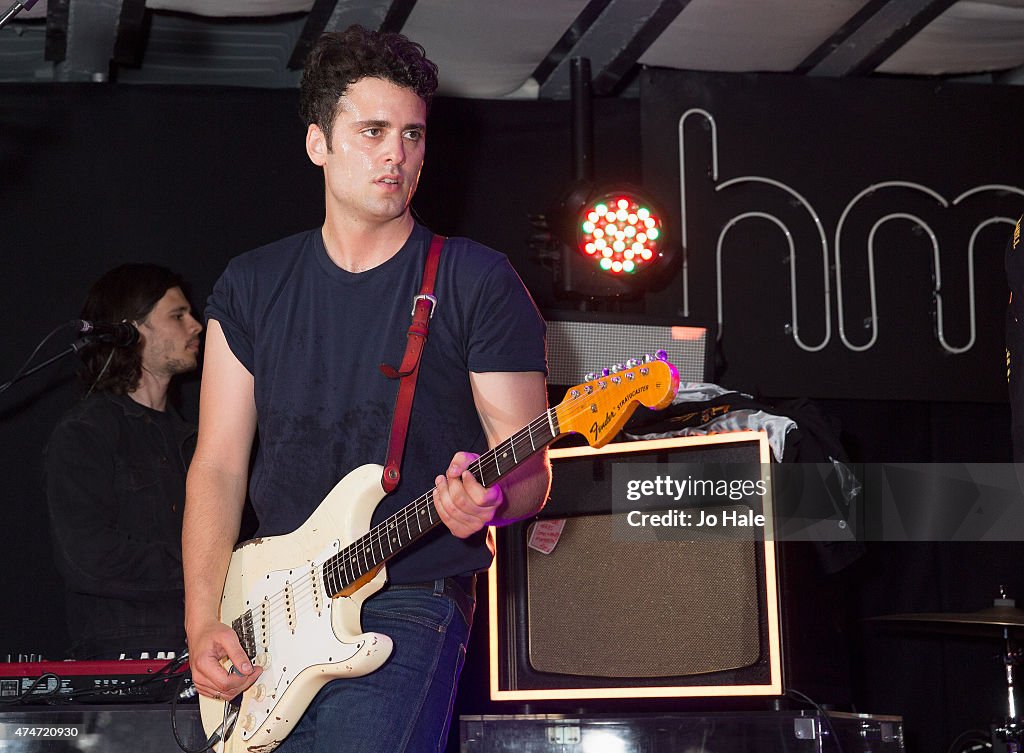 The Vaccines Perform In Store At HMV Oxford Street