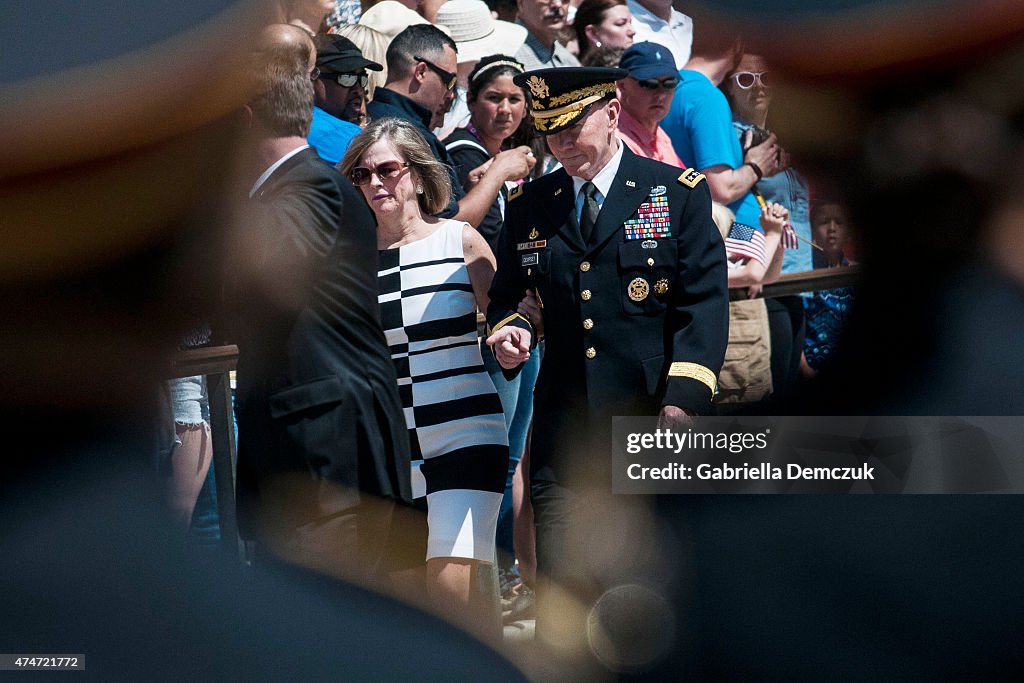 Fallen Soldiers Honored On Memorial Day At Arlington National Cemetery