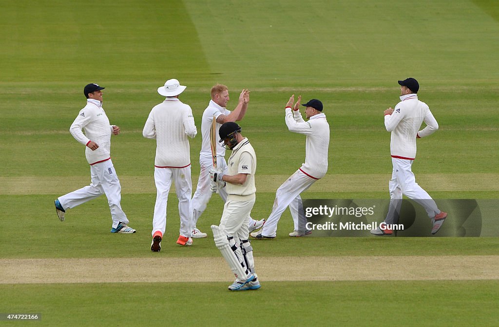 England v New Zealand: 1st Investec Test - Day Five