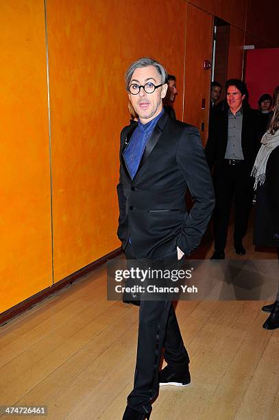 Actor Alan Cumming attends TimesTalk Presents An Evening With "Cabaret" at TheTimesCenter on February 24, 2014 in New York City.