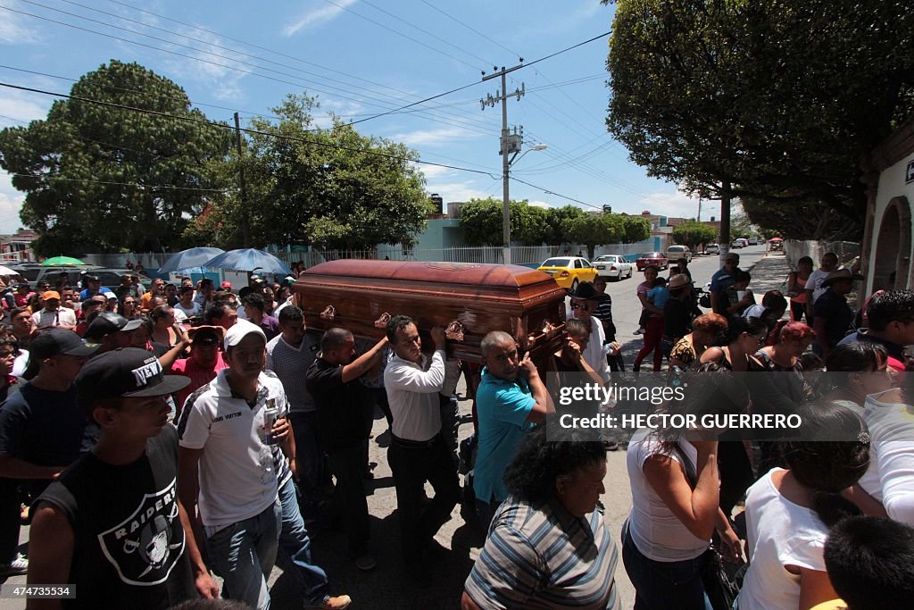 MEXICO-CRIME-VIOLENCE-FUNERAL