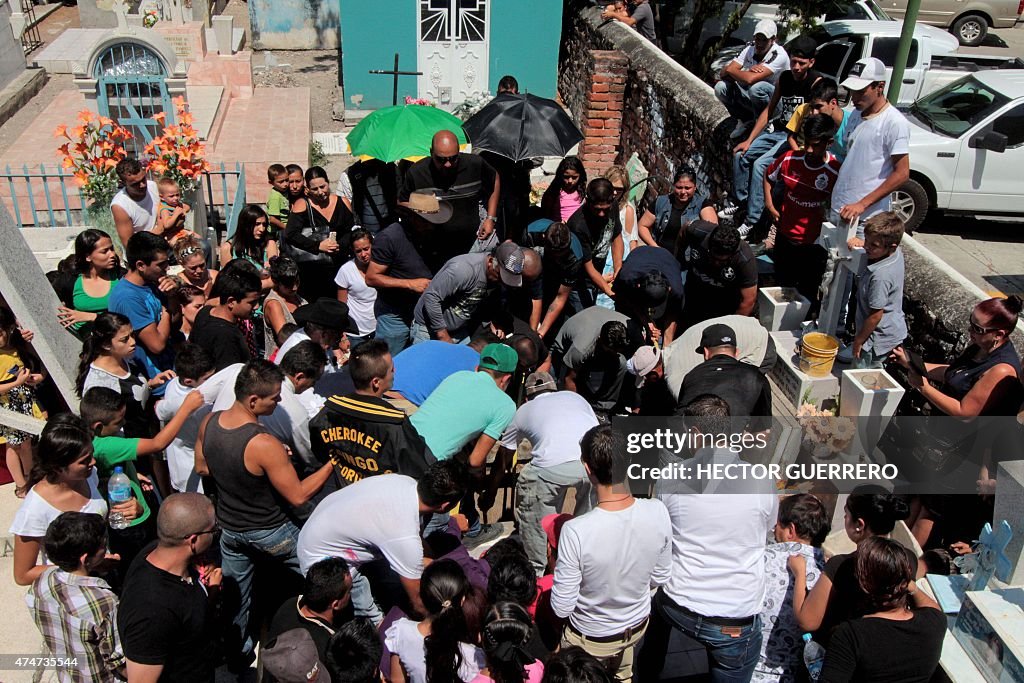 MEXICO-CRIME-VIOLENCE-FUNERAL