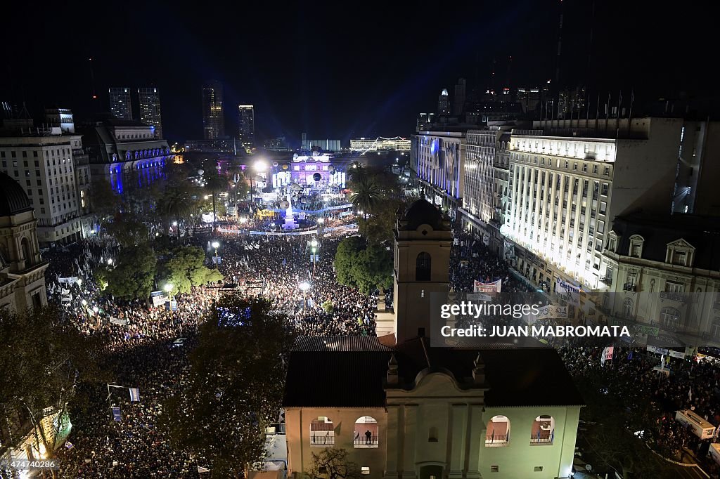 ARGENTINA-REVOLUTION-MAY-ANNIVERSARY
