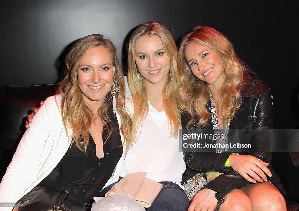 Snowboarder Jamie Anderson, skier Lindsey Vonn and snowboarder... News