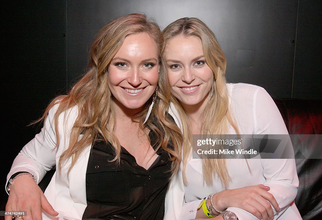 Snowboarder Jamie Anderson and skier Lindsey Vonn celebrate the past