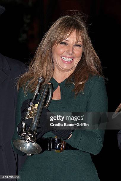 Carol Vorderman is seen on November 22, 2012 in London, United Kingdom.