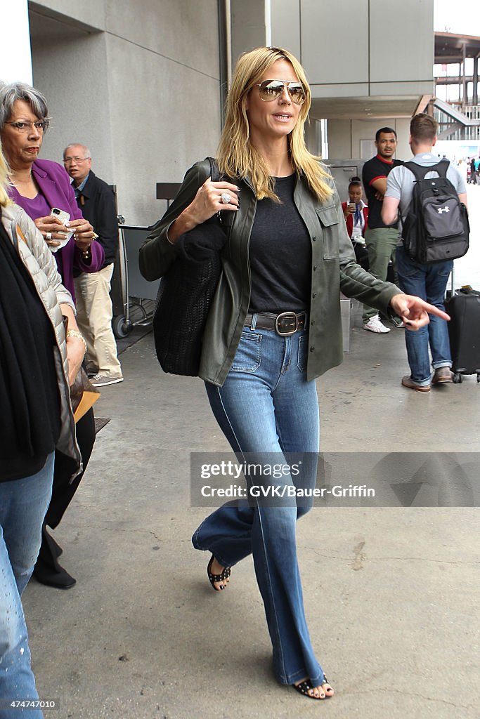 Celebrity Sightings In Los Angeles - May 25, 2015