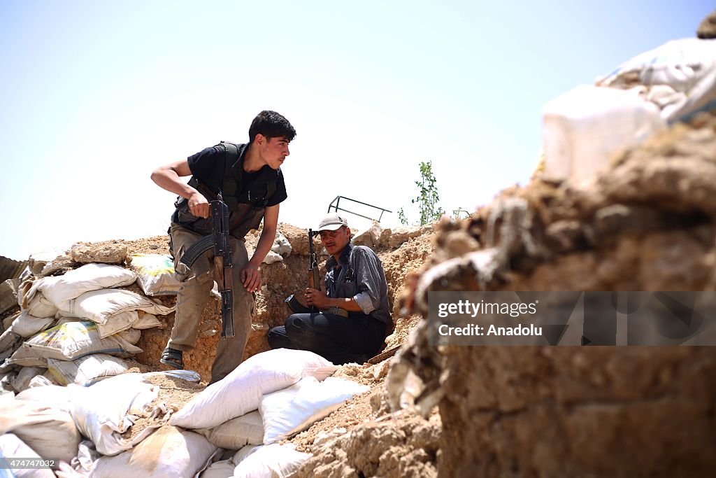 Opposition forces in Damascus