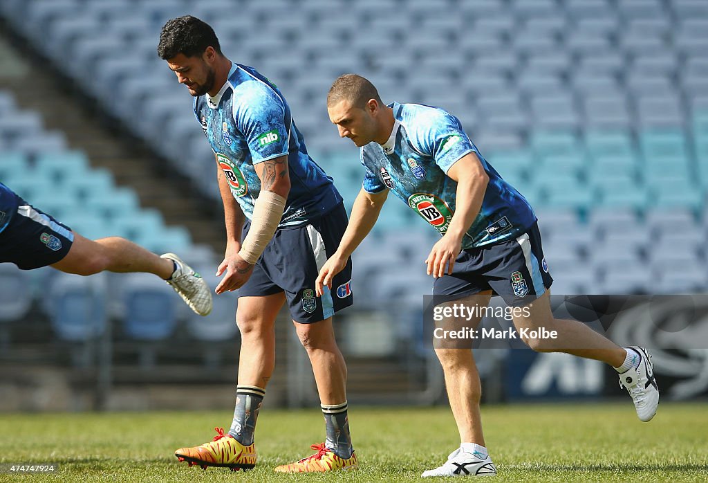 New South Wales Blues Training Session