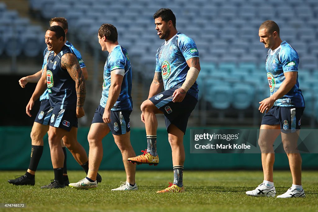 New South Wales Blues Training Session