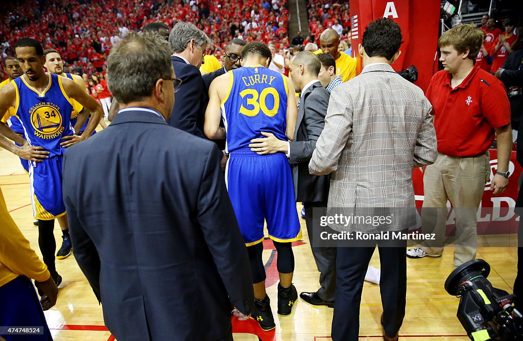 Golden State Warriors v Houston Rockets - Game Four