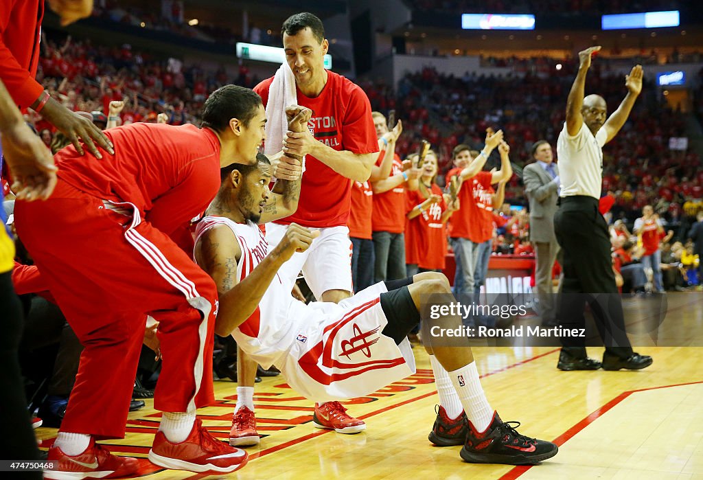 Golden State Warriors v Houston Rockets - Game Four