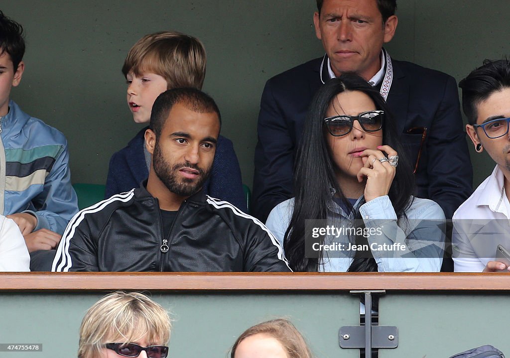 Celebrities At French Open 2015 - Day Two