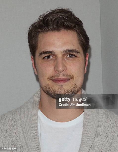 Actor Diogo Morgado attends "Meet The Filmmakers" at Apple Store Soho on February 24, 2014 in New York City.