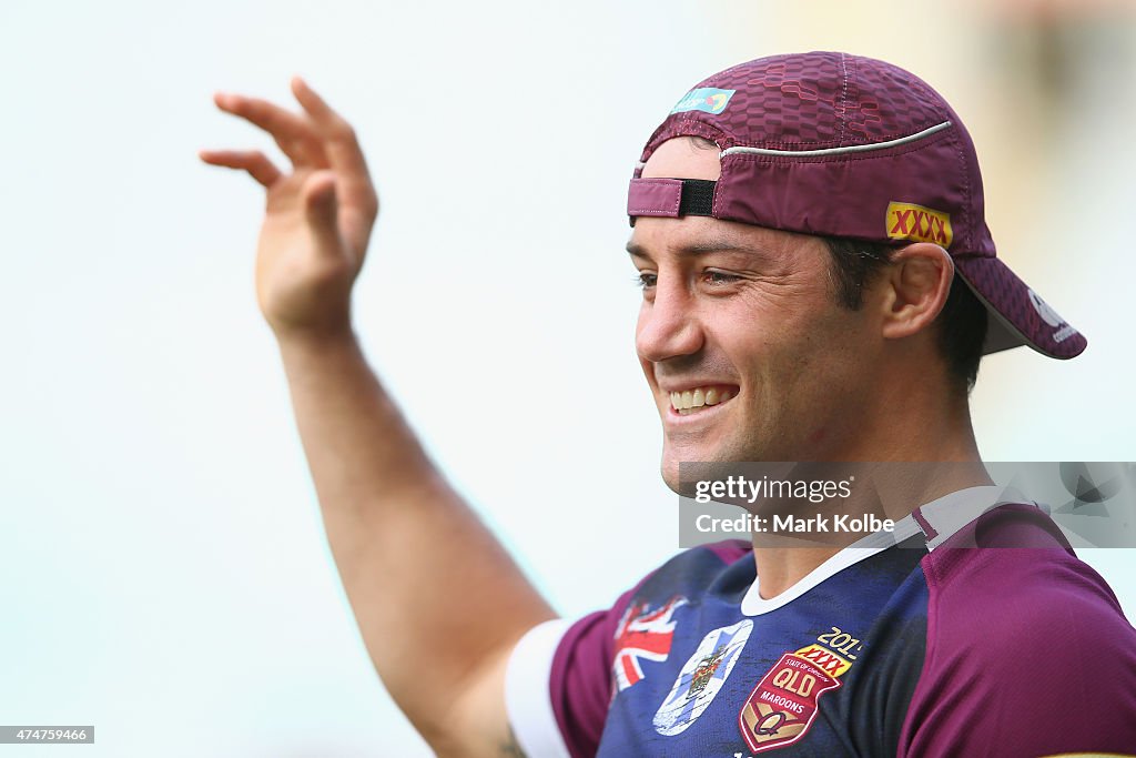 Queensland Maroons Training Session