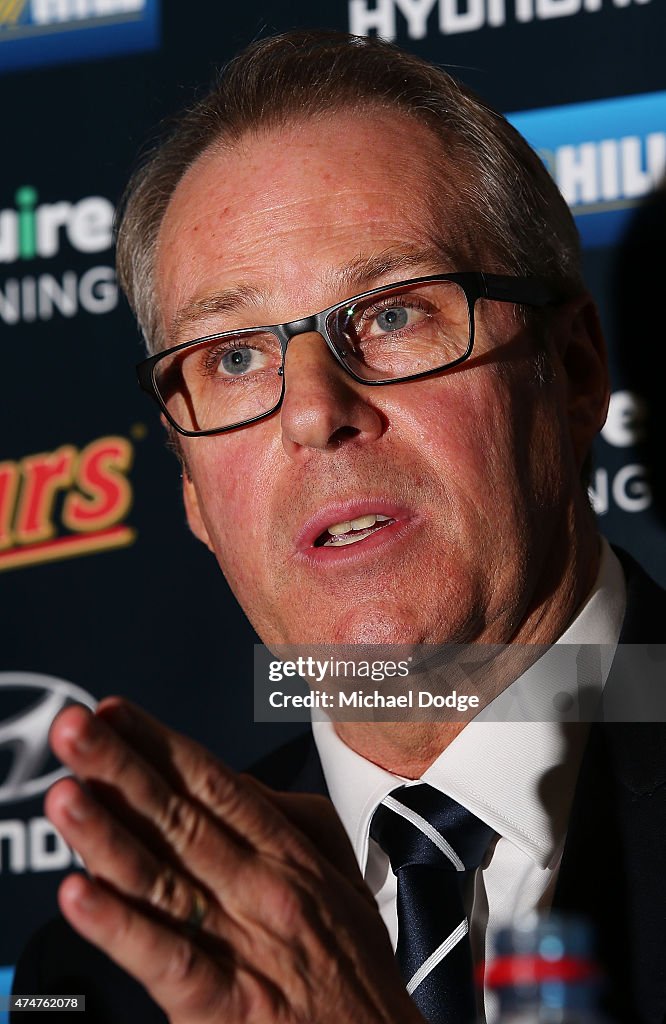 Carlton Blues Press Conference