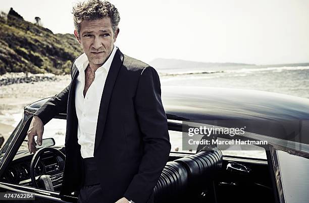 Actor Vincent Cassel is photographed for Self Assignment on April 28, 2015 in Biarritz, France.