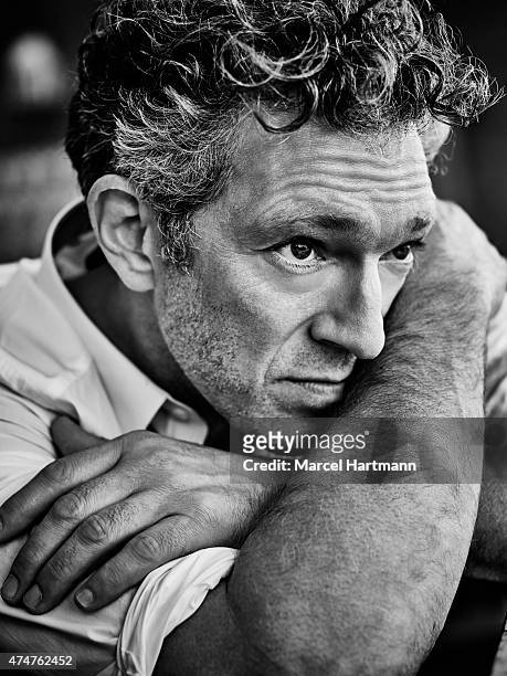 Actor Vincent Cassel is photographed for Self Assignment on April 28, 2015 in Biarritz, France.