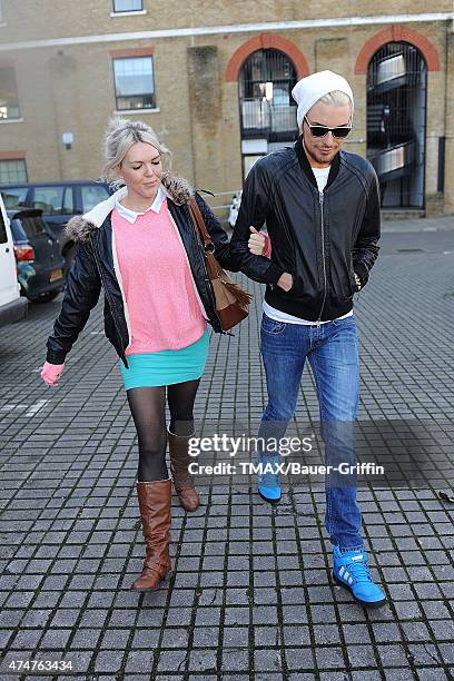 Rylan Clark is seen on November 05, 2012 in London, United Kingdom.