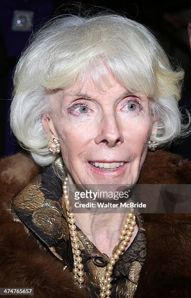 Betsy Von Furstenberg attending attends the 2014 Theater For The New City Benefit at The National Arts Club on February 24, 2014 in New York City.