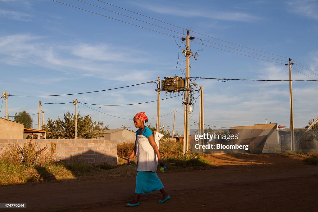 Electricity Grid As State Utility Eskom Holdings SOC Ltd. Continues Regular Blackouts