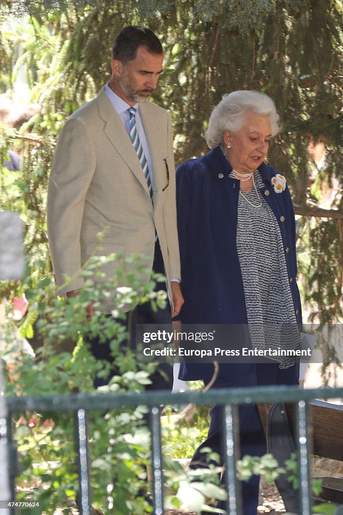 Spanish Royal Family Attends Relatives's First Communion