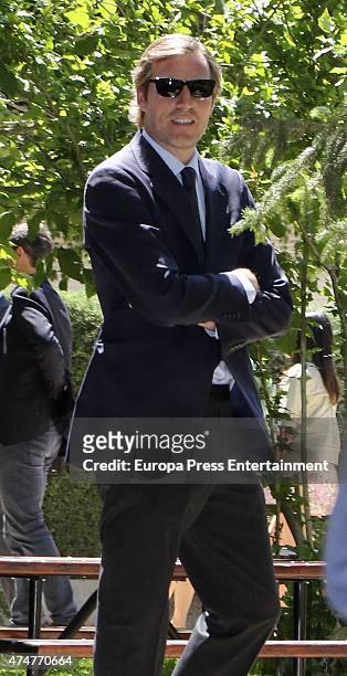 Beltran Gomez-Acebo attends the First Communion of Luis and Laura Gomez-Acebo on May 23, 2015 in Madrid, Spain.
