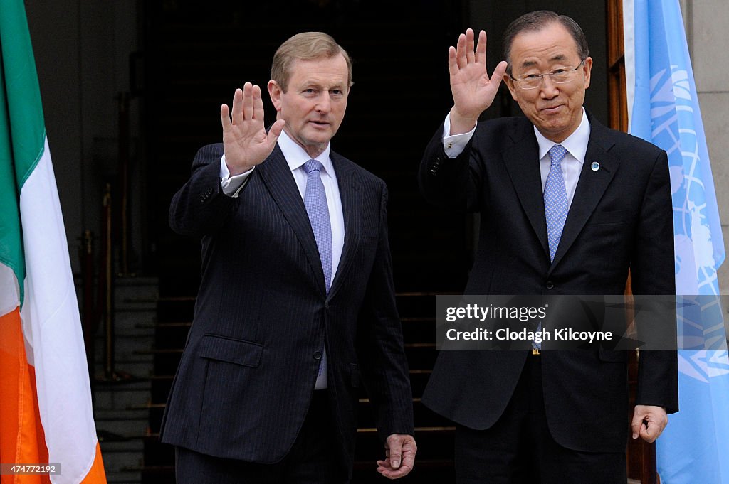 UN General Secretary Visits Ireland