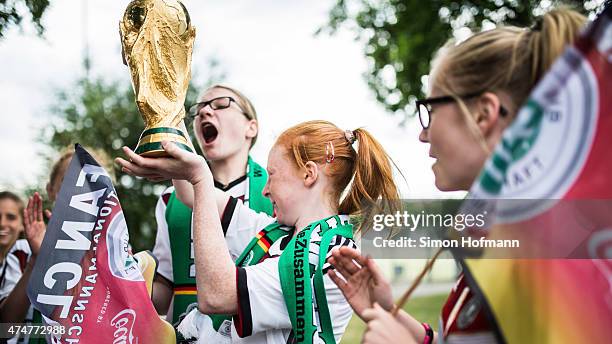 General view during the DFB Ehrenrunde Kick-Off event on May 26, 2015 in Frankfurt am Main, Germany.