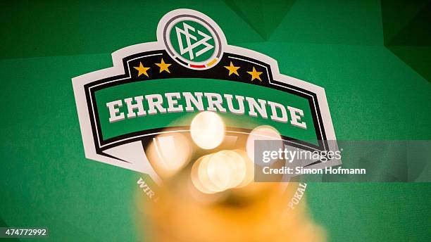 General view during the DFB Ehrenrunde Kick-Off event on May 26, 2015 in Frankfurt am Main, Germany.