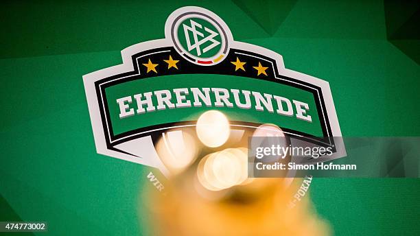 General view during the DFB Ehrenrunde Kick-Off event on May 26, 2015 in Frankfurt am Main, Germany.