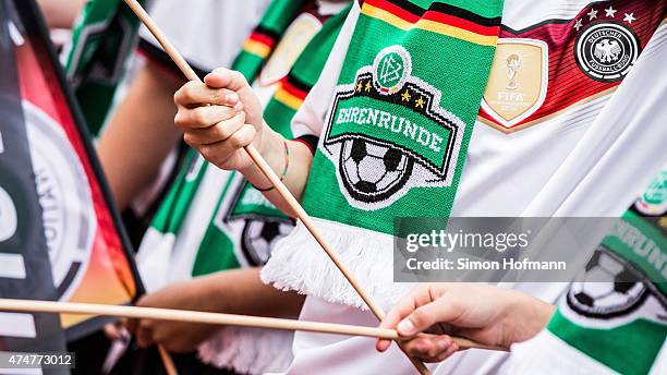 General view during the DFB Ehrenrunde Kick-Off event on May 26, 2015 in Frankfurt am Main, Germany.