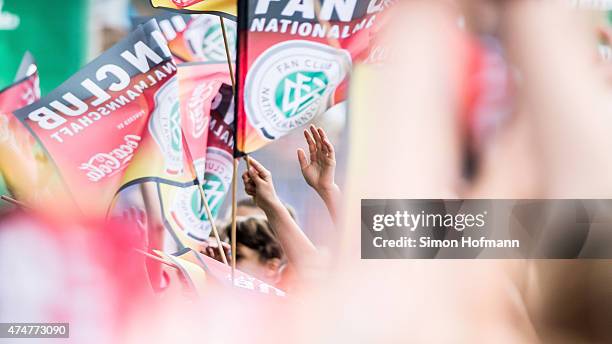 General view during the DFB Ehrenrunde Kick-Off event on May 26, 2015 in Frankfurt am Main, Germany.