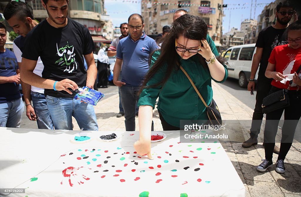 67th Anniversary of Nakba marked in Ramallah