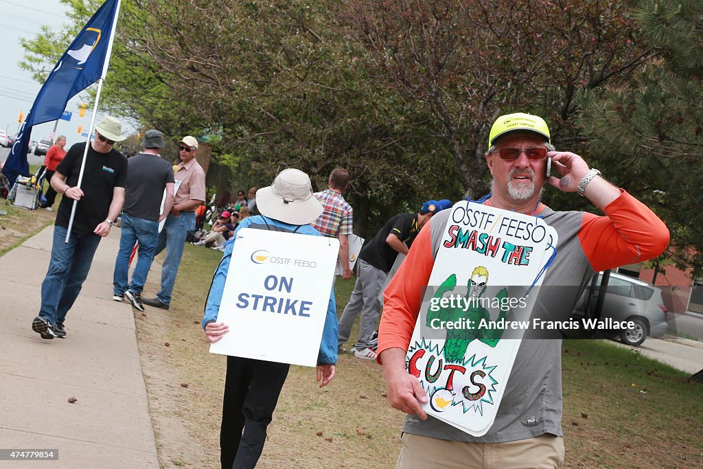 Picketing Teachers