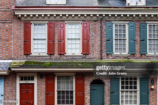 Colonial townhouse in Society Hill.