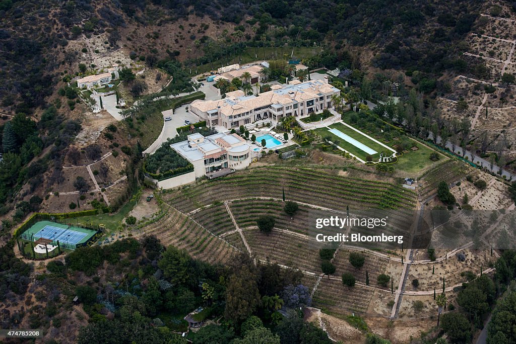 Aerial Views Of Record $500 Million Mansion