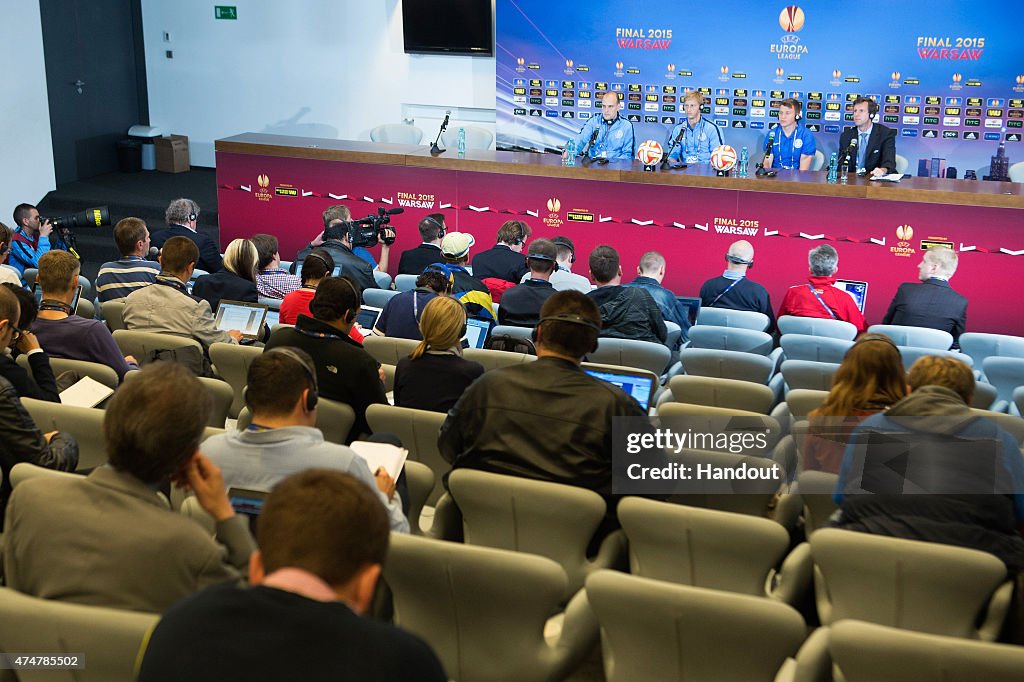 FC Dnipro Dnipropetrovsk Press Conference - UEFA Europa League Final